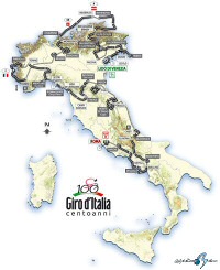 Etapas del Giro de Italia 2009