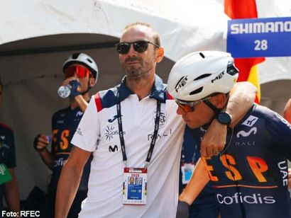 Mundial de ciclismo: Alejandro Valverde acaba "contento" con la actuación de la selección española