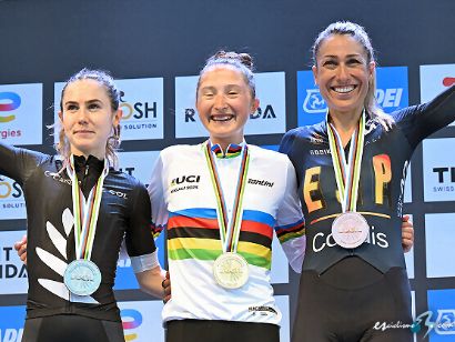 Mundial de ciclismo: Magdeleine Vallieres logra el oro en Kigali, Mavi García bronce