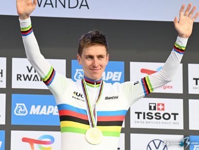 Mundial de ciclismo: Tadej Pogacar: "Habría sido un sueño irme con Isaac y Juan"