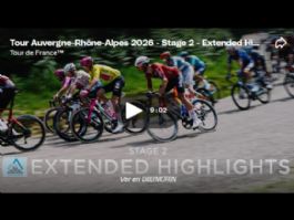 Vídeo resumen de la 2ª etapa del Tour Auvernia-Ródano-Alpes 2026 Vídeo resumen de la 2ª etapa del Tour Auvernia-Ródano-Alpes 2026
