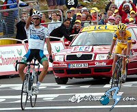 Tour de Francia: Contador acogi� con una �sensaci�n agridulce� la noticia de la retirada de Rasmussen