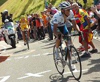 Tour de Francia: Alberto Contador: �He atacado m�s por la afici�n y por ganas que por las piernas�