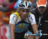 Vuelta a Espa�a: Contador: �No veo a nadie m�s peligroso que otro�
