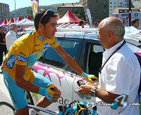 Vuelta a Espa�a: Alberto Contador y �lvaro Pino limaron asperezas