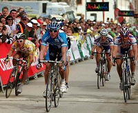 Vuelta a Andaluc�a: Lastras sigue l�der tras el segundo triunfo consecutivo de Petacchi