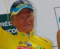Dauphin� Lib�r�: Vinokourov muestra sus credenciales en la �crono� y es el nuevo l�der
