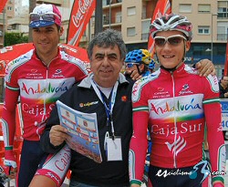 Dos ciclistas del Andaluc�a CajaSur acudir�n a la Vuelta a Murcia con la Selecci�n Nacional