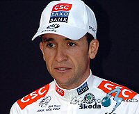 Tour de Francia: Carlos Sastre: �Ha sido un d�a duro por la velocidad, pero sin mayor problema�