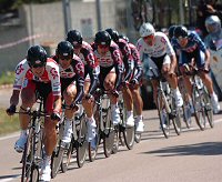 El CSC gana la crono por equipos y Jens Voigt es el nuevo l�der de la Vuelta a Alemania
