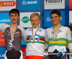 Ctos. del Mundo: Wurtz-Schmidt se adjudica la contrarreloj junior masculina