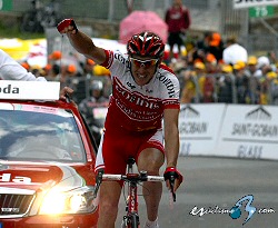 Giro de Italia: Clasificaciones tras la disputa de la decimos�ptima etapa