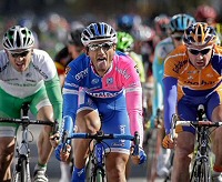 Daniele Bennati gana al sprint la segunda etapa de los Tres D�as de la Panne