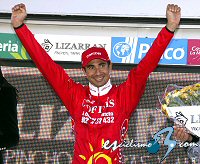 Vuelta a Espa�a: Moncouti� gana en Pla de Beret y Leipheimer arrebata el liderato a Ballan