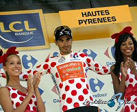 Tour de Francia: Egoi Mart�nez: �Conseguir el maillot de la monta�a nos ha costado tres d�as de ataques�