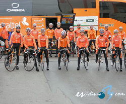 Euskaltel-Euskadi participa en la Vuelta a Madrid, donde debuta Pello Bilbao