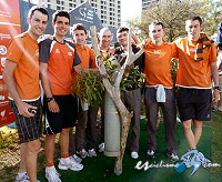 Tour Down Under: Suave entrenamiento del Euskaltel Euskadi en la v�spera de la competici�n