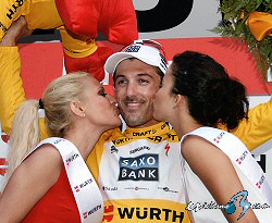 Vuelta a Suiza: Fabian Cancellara, primer l�der al vencer el pr�logo