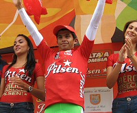 Vuelta a Colombia: Fernando Camargo se lleva la cuarta etapa y es el nuevo l�der
