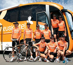 Presentaci�n del Euskalte-Euskadi para el Tour de Francia