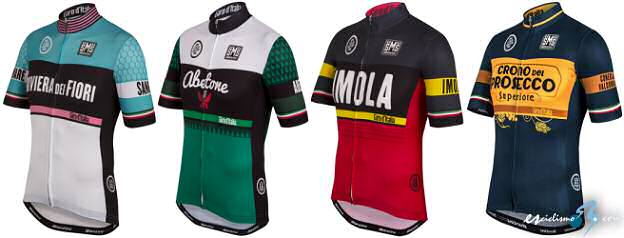 Maillots Santini del Giro de Italia