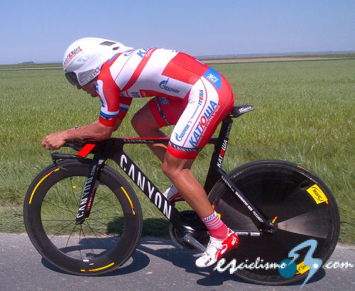 Joaquim Rodr�guez reconoce la und�cima etapa del Tour de Francia