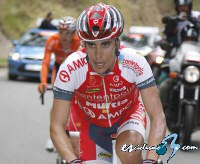 Jos� Herrada regresa en la Volta a Catalunya tras su accidental final en Asturias