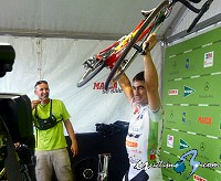 Juli�n Sanz consigui� superar su reto Madrid-Barcelona en 24 Horas