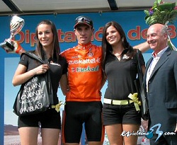 Koldo Fern�ndez de Larrea, primer l�der en la Vuelta a Burgos
