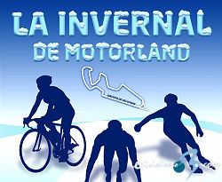 M�s de 550 ciclistas se dan cita en Motorland con motivo del primer d�a de `La Invernal�