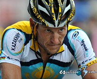 Tour de Francia: Lance Armstrong: �Existe tensi�n con Contador�