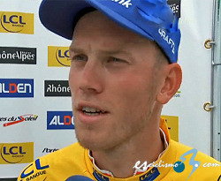 Crit�rium du Dauphin�: Boom, primer l�der tras ganar el pr�logo [V�deo]