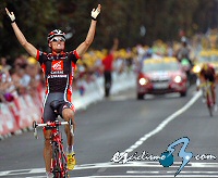 Tour de Francia: Luis Le�n S�nchez: �Dedico la victoria a mi hermano Le�n�
