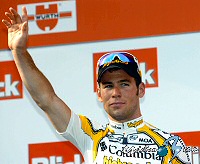 Vuelta a Suiza: Mark Cavendish supera a Freire en la tercera etapa