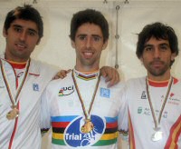 Finaliza el Mundial de trial con triplete en 20� y oro por naciones