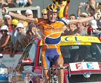Tour de Francia: Pereiro recupera el jersey amarillo y Rasmussen gana en La Toussuire