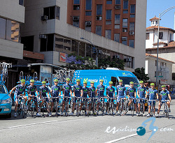 El Movistar Continental, preparado para la 61 Vuelta a Colombia