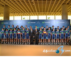 Movistar Team se presenta en Madrid con 
