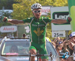 Oleg Chuzhda se impone en la primera etapa de la Vuelta a Portugal y se alza al liderato