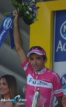 Giuseppe Guerini en el podio
