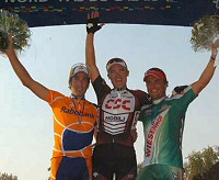 Podio Par�s-Roubaix 2007