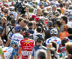 Tour de Francia: Barredo y Rui Costa, multados con 300 euros tras protagonizar una pelea