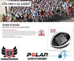 Polar sortea plazas para la Marcha Cicloturista Quebrantahuesos 2012