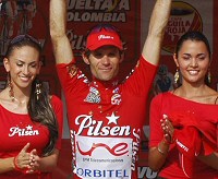 Vuelta a Colombia: Santiago Botero primer l�der al imponerse en la etapa pr�logo