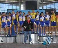 Catalu�a, vencedora final de la Liga de Ciclismo en Pista 2007-08
