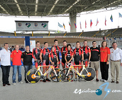 La Selecci�n Espa�ola de pista ultima en Cali su preparaci�n para la Copa del Mundo