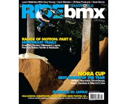 Sergio Layos, portada de Ride, la revista de BMX m�s importante del Mundo