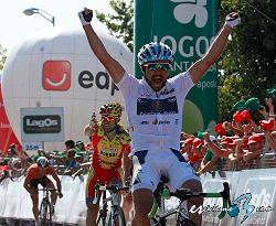 Vuelta a Portugal: Ribeiro se adjudica al sprint la octava etapa y Blanco contin�a l�der