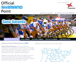 Shimano pone en marcha la p�gina web de los Puntos Oficiales Shimano