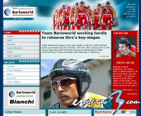 El equipo Barloworld renueva su web en las v�speras de su primera participaci�n en el Giro